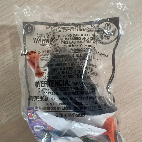 2009 Rico Disc Launcher 5.5" McDonald's Action Figure #2 Penguins Of Madagascar - Picture 2 of 2